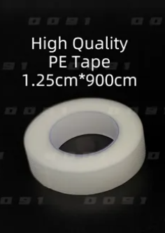 Nonwoven PE Lash Tape – 1 / 5 / 10 Rolls (1.25cm x 900cm)