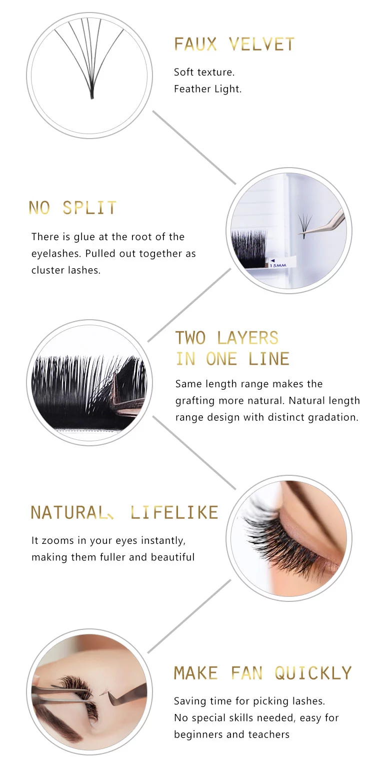 Easy Fanning Lashes