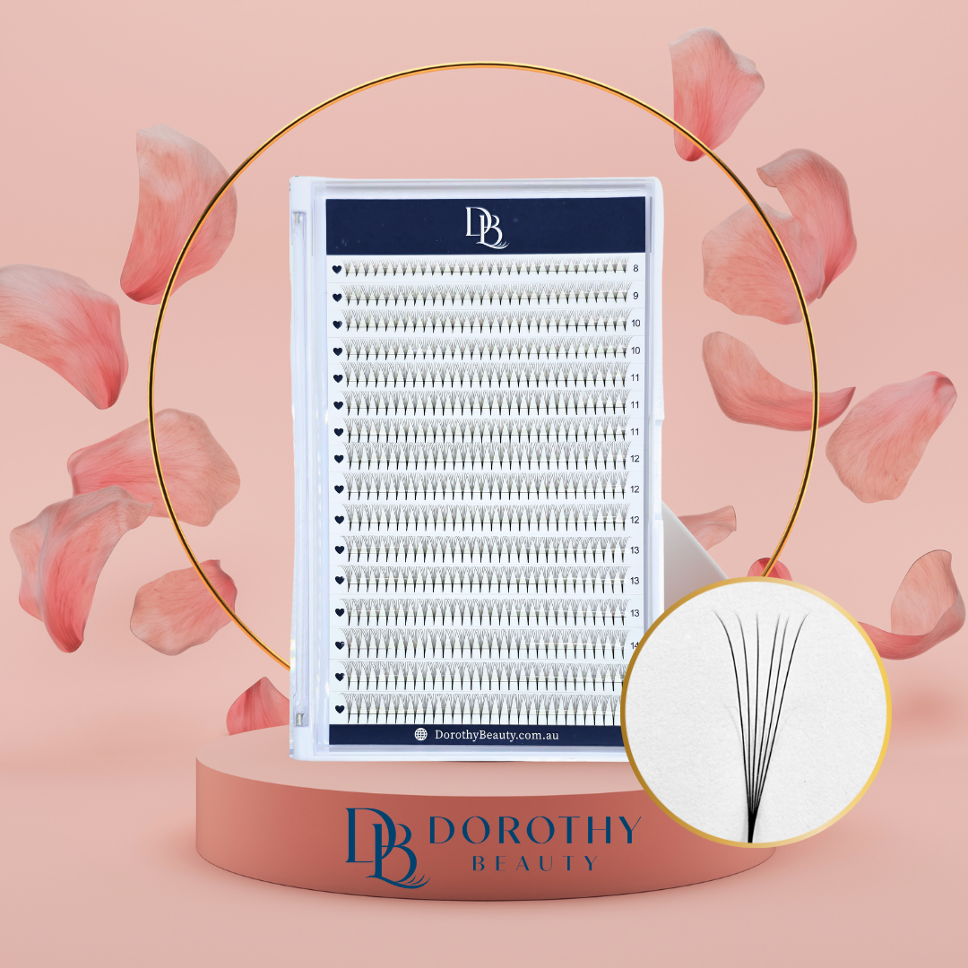 6D XL Tray Narrow Fans – 0.07D Mix (8-15mm) | Korean PBT Fiber