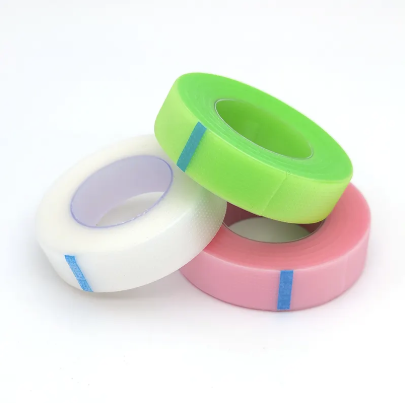 Nonwoven PE Lash Tape – 1 / 5 / 10 Rolls (1.25cm x 900cm)